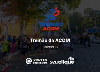 Capa do evento Treinão da Acom - Itapecerica