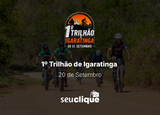 Capa do evento 1º Trilhão de Igaratinga