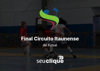 Capa do evento Circuito Itaúnense de Futsal Feminino