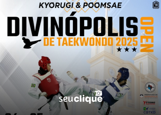 Capa do evento Divinópolis Open de Taekwondo 2025