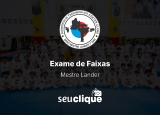 Capa do evento Exame de Faixas - Mestre Lander
