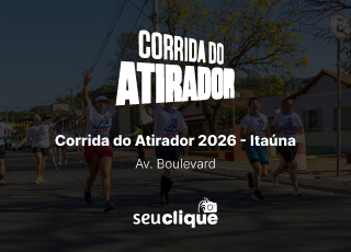 Capa do evento Corrida do Atirador 2026 - Itaúna